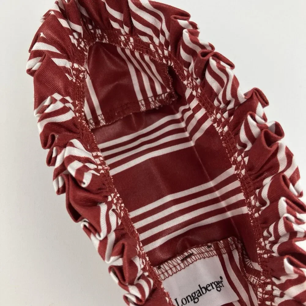 Longaberger Red Parsley Berry Basket Liner | 4